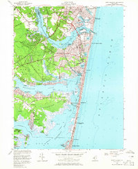 Point Pleasant 1953 topographic map thumbnail