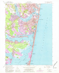 Point Pleasant 1953 topographic map thumbnail
