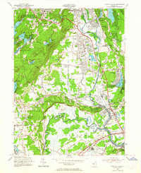Pompton Plains 1955 topographic map thumbnail