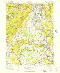 Pompton Plains 1955 topographic map thumbnail