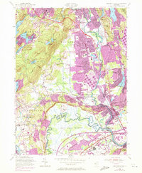 Pompton Plains 1955 topographic map thumbnail