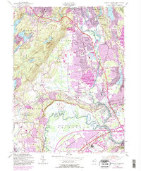 Pompton Plains 1955 topographic map thumbnail