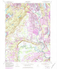 Pompton Plains 1955 topographic map thumbnail