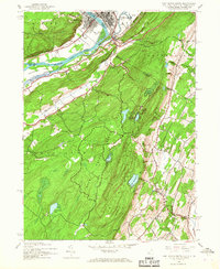 Port Jervis South 1943 topographic map thumbnail
