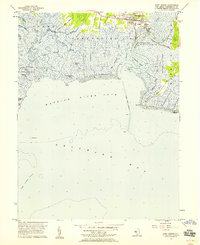 Port Norris 1956 topographic map thumbnail
