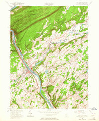 Portland 1955 topographic map thumbnail