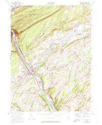 Portland 1955 topographic map thumbnail