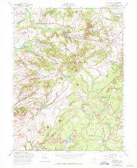 Roosevelt 1957 topographic map thumbnail