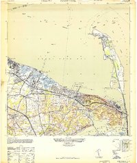 Sandy Hook 1947 topographic map thumbnail