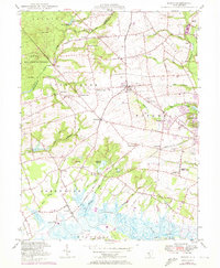 Shiloh 1947 topographic map preview