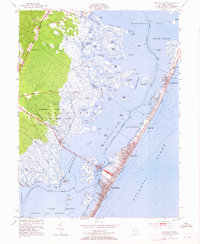 Ship Bottom 1952 topographic map thumbnail