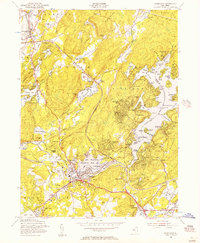Stanhope 1954 topographic map thumbnail
