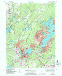 Stanhope 1954 topographic map thumbnail