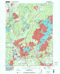 Stanhope 1995 topographic map thumbnail