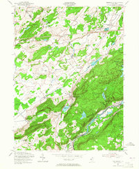 Tranquility 1954 topographic map thumbnail
