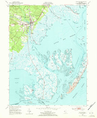 Tuckerton 1952 topographic map thumbnail