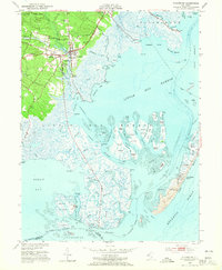Tuckerton 1952 topographic map preview