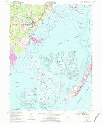 Tuckerton 1952 topographic map thumbnail