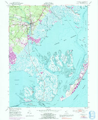 Tuckerton 1952 topographic map preview