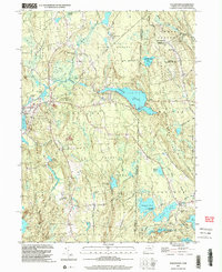Voluntown 2001 topographic map thumbnail