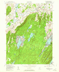 Wawayanda 1954 topographic map thumbnail