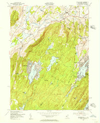 Wawayanda 1954 topographic map thumbnail