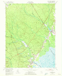 West Creek 1951 topographic map thumbnail