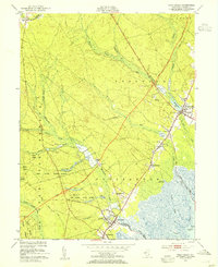 West Creek 1951 topographic map thumbnail