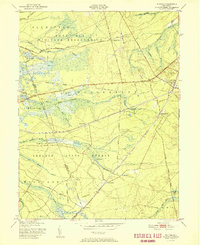 Whiting 1951 topographic map thumbnail