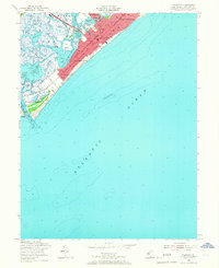 Wildwood 1955 topographic map thumbnail
