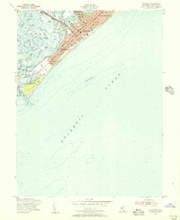Wildwood 1955 topographic map thumbnail