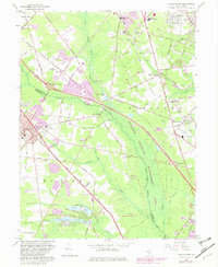 Williamstown 1966 topographic map thumbnail