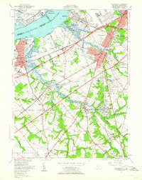 Woodbury 1949 topographic map thumbnail