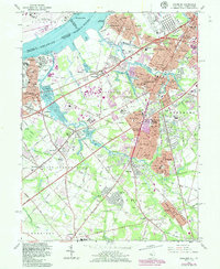 Woodbury 1967 topographic map thumbnail