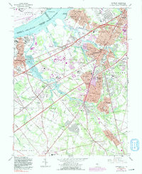 Woodbury 1967 topographic map thumbnail