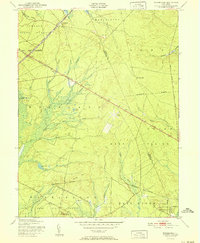 Woodmansie 1951 topographic map preview
