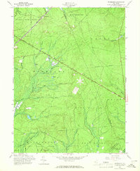 Woodmansie 1957 topographic map preview