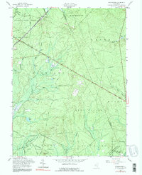 Woodmansie 1957 topographic map preview