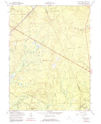 Woodmansie 1957 topographic map preview