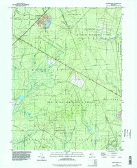 Woodmansie 1995 topographic map thumbnail