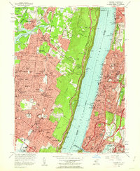Yonkers 1956 topographic map thumbnail