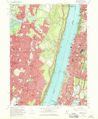 Yonkers topographic map thumbnail