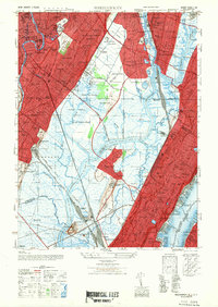 Weehawken 1947 topographic map thumbnail
