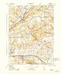 Califon 1943 topographic map thumbnail