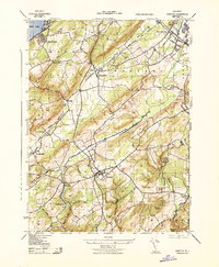 Chester 1943 topographic map thumbnail