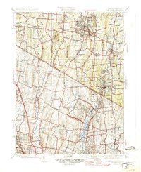 Park Ridge 1945 topographic map thumbnail
