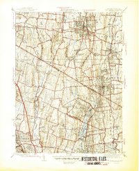 Park Ridge 1945 topographic map thumbnail