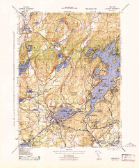 Stanhope 1943 topographic map thumbnail