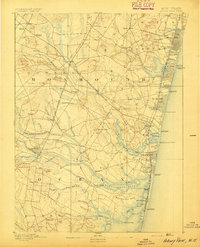 Asbury Park 1893 topographic map thumbnail