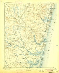Asbury Park 1901 topographic map thumbnail